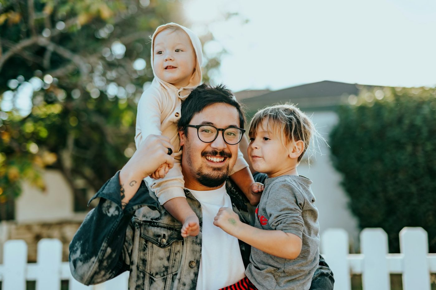 Família realizando o sonho da casa própria
